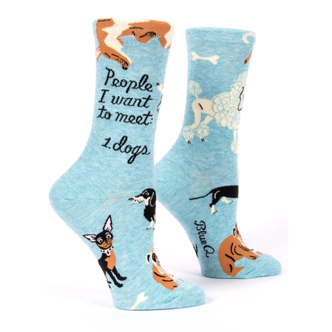 People to Meet: Dogs Crew Socks