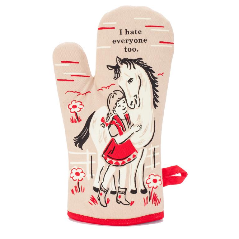 I Hate Everyone Too Oven Mitt