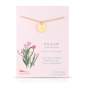 Botanical Necklace - Tulip