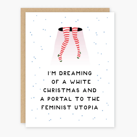 Feminist Utopia Holiday Card
