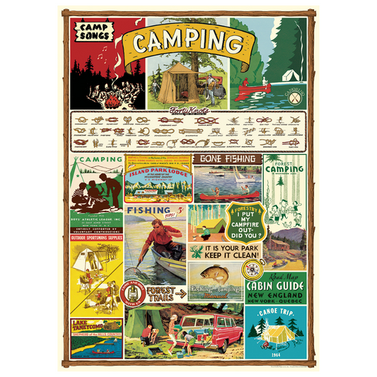 Cavallini & Co. Wrap - Camping