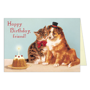 Cavallini & Co. Greeting Card - Happy Birthday, Friend!