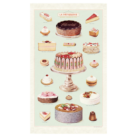 Cavallini & Co. Tea Towel - La Patisserie