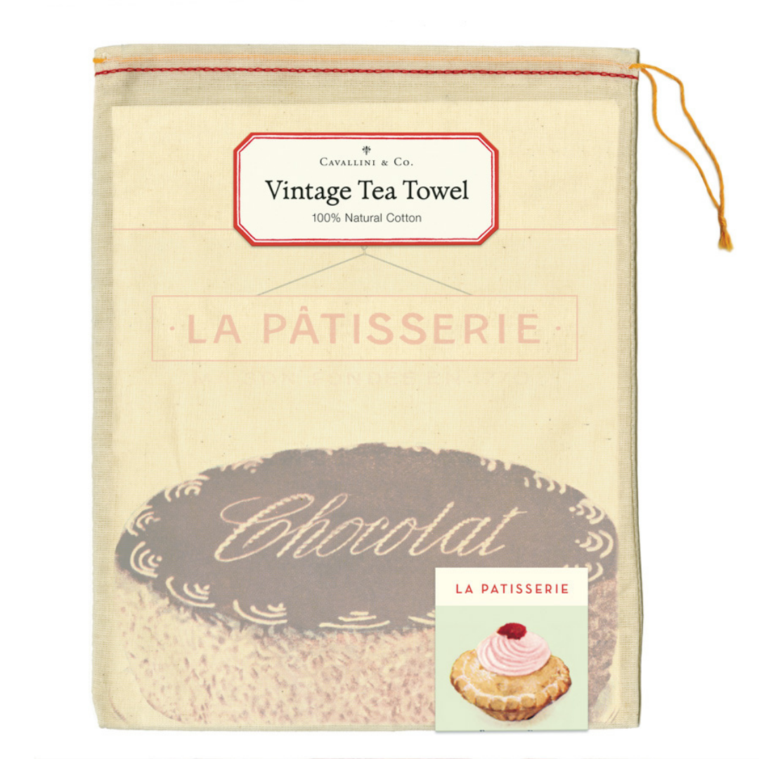 Cavallini & Co. Tea Towel - La Patisserie