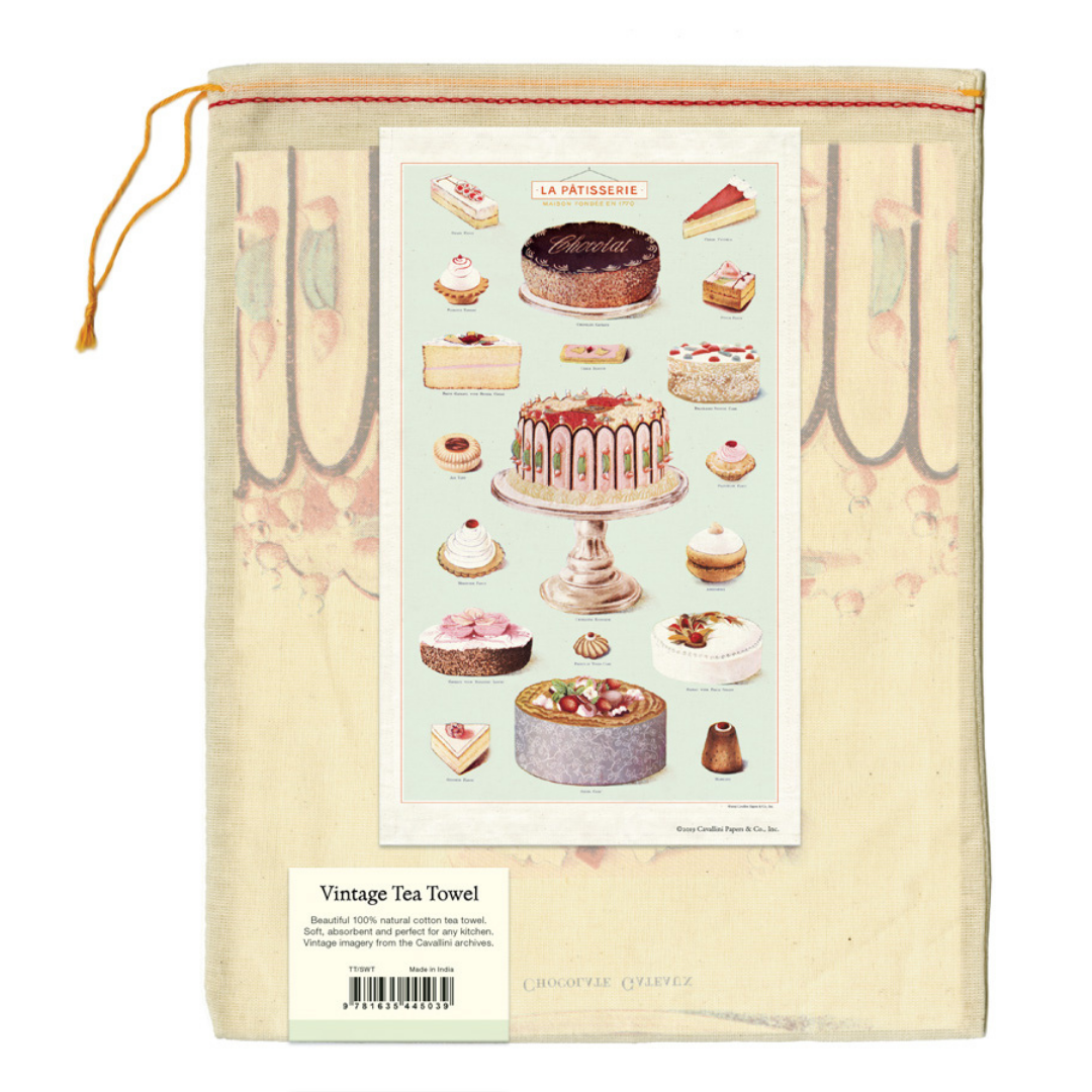 Cavallini & Co. Tea Towel - La Patisserie