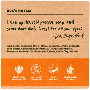 Dr. Squatch Bar Soap - Cedar Citrus