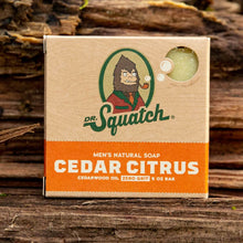 Load image into Gallery viewer, Dr. Squatch Bar Soap - Cedar Citrus
