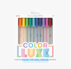 color luxe gel pens