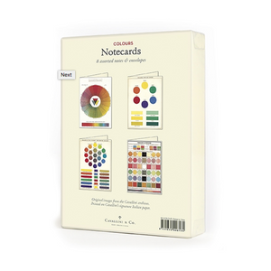 Cavallini & Co. Boxed Noted Cards - Color Wheel