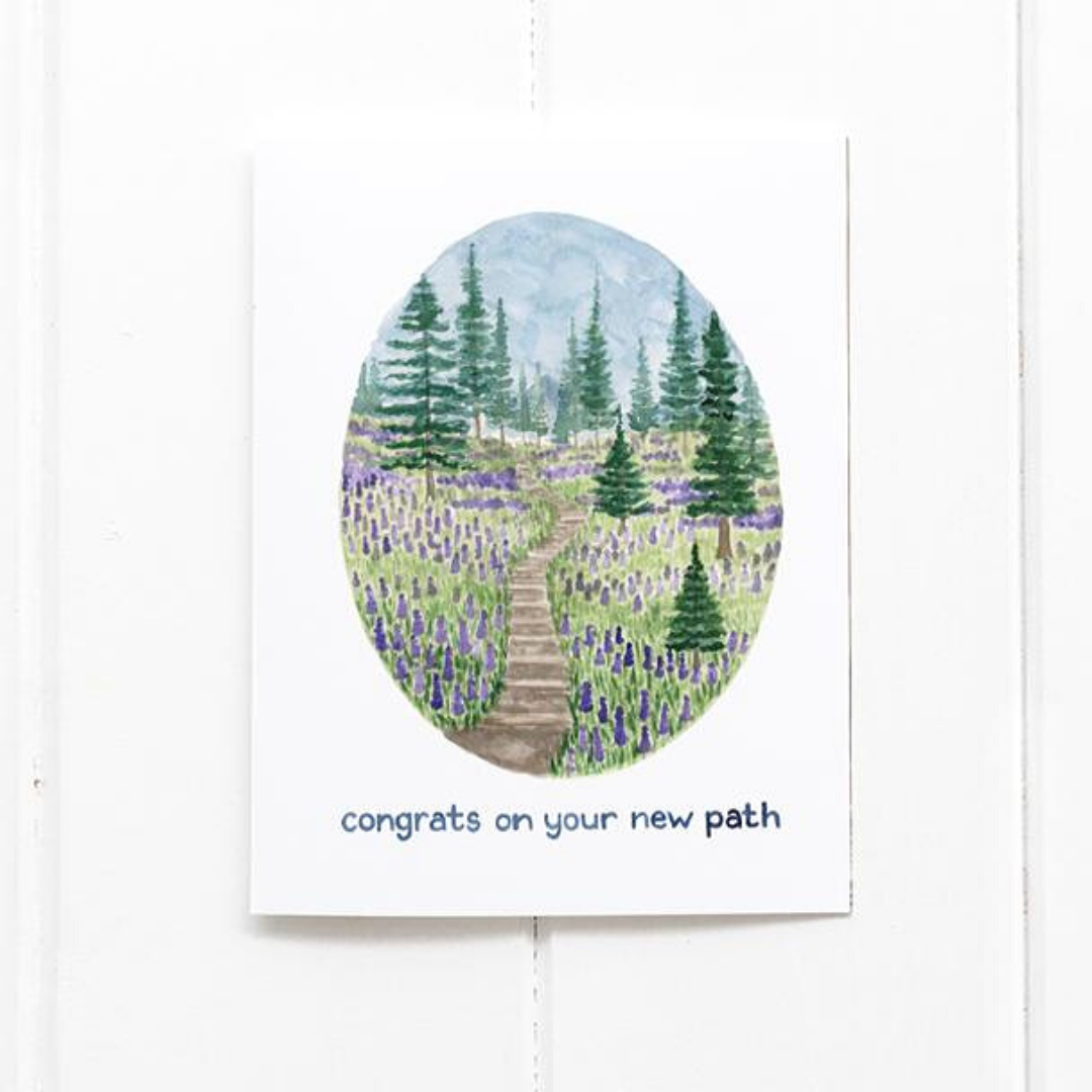 Congrats New Path Card