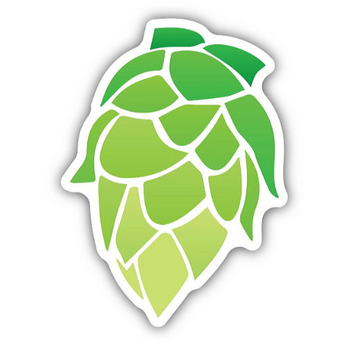 Hops/Large Printed Sticker