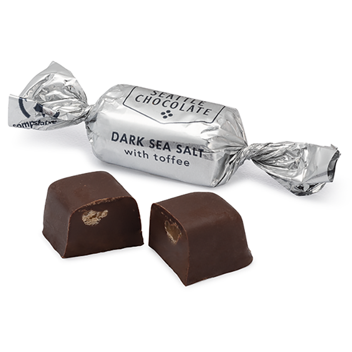 Dark Sea Salt Toffee Gourmet Truffle Bag 5oz