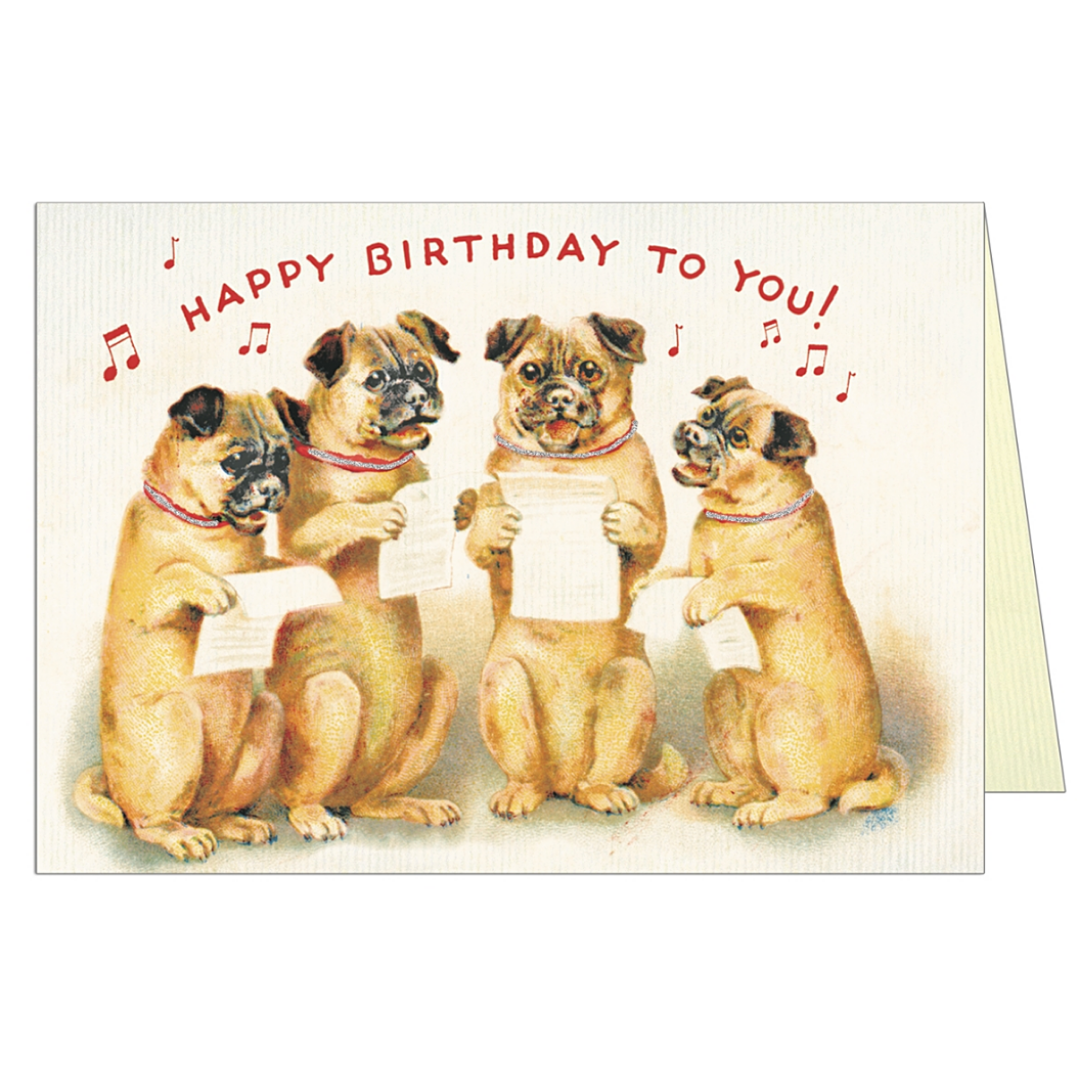Cavallini & Co. Greeting Card - Happy Birthday Dog 4