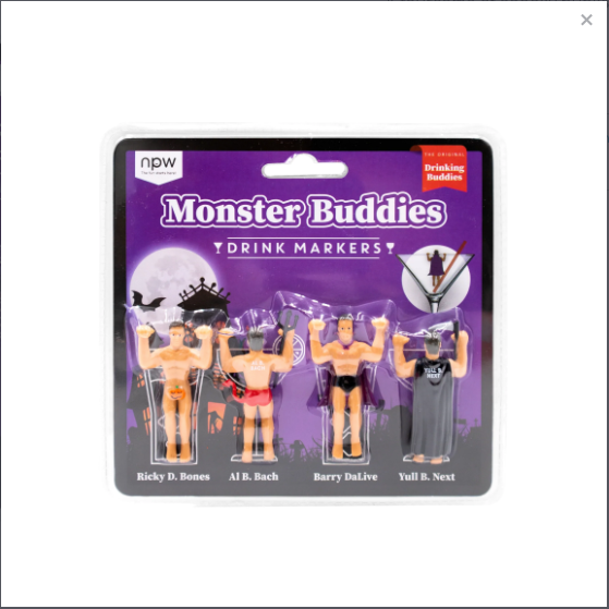 Drinking Buddies - Halloween Monster Buddies