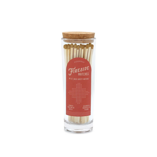 Tall 85 ct Matches w/Matte Gold Tip