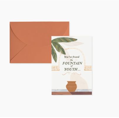 Fountain of Youth Pop Up Card