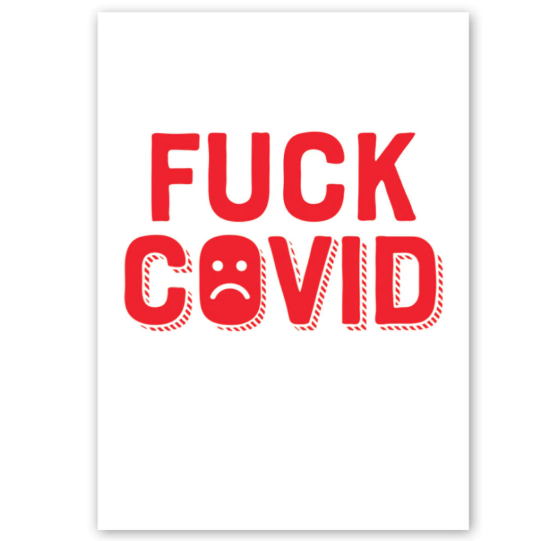 F*ck Covid Card