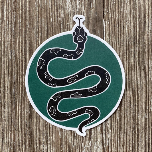 Garter Snake Vinyl Sticker