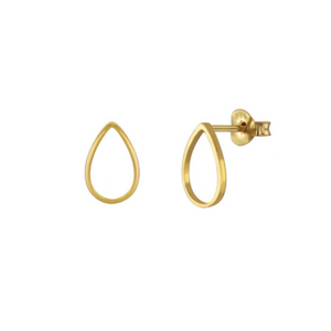 Gold Droplet Studs