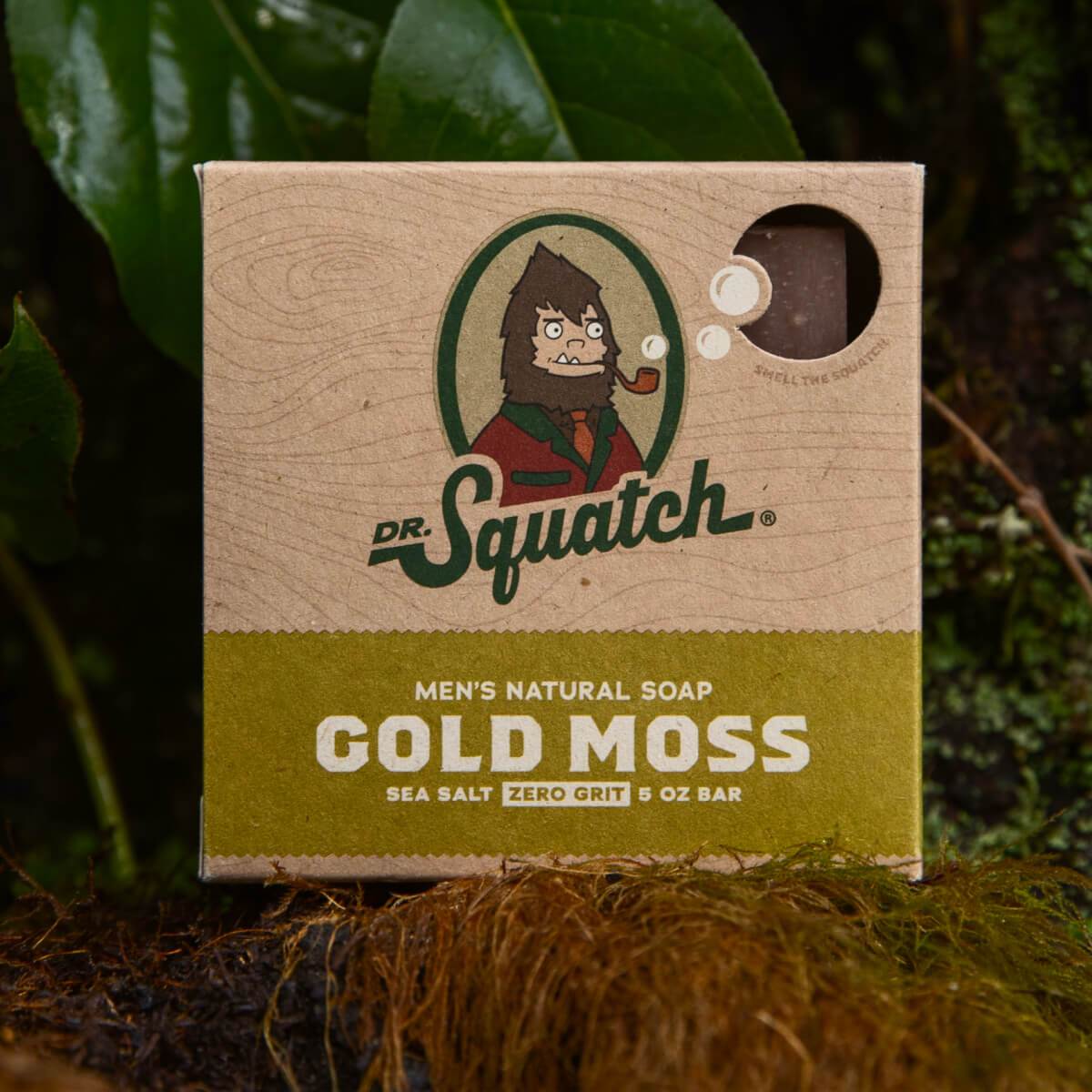 Dr. Squatch Bar Soap - Gold Moss