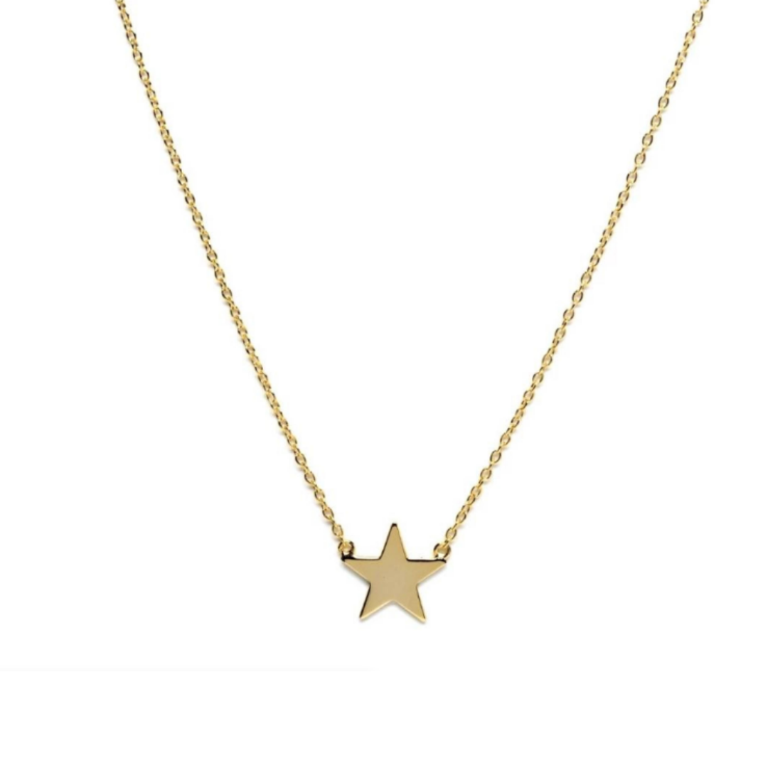 Gold Star Bright Necklace