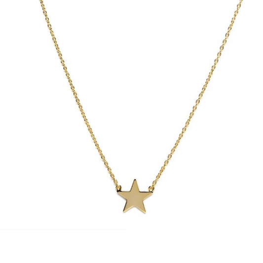 Gold Star Bright Necklace