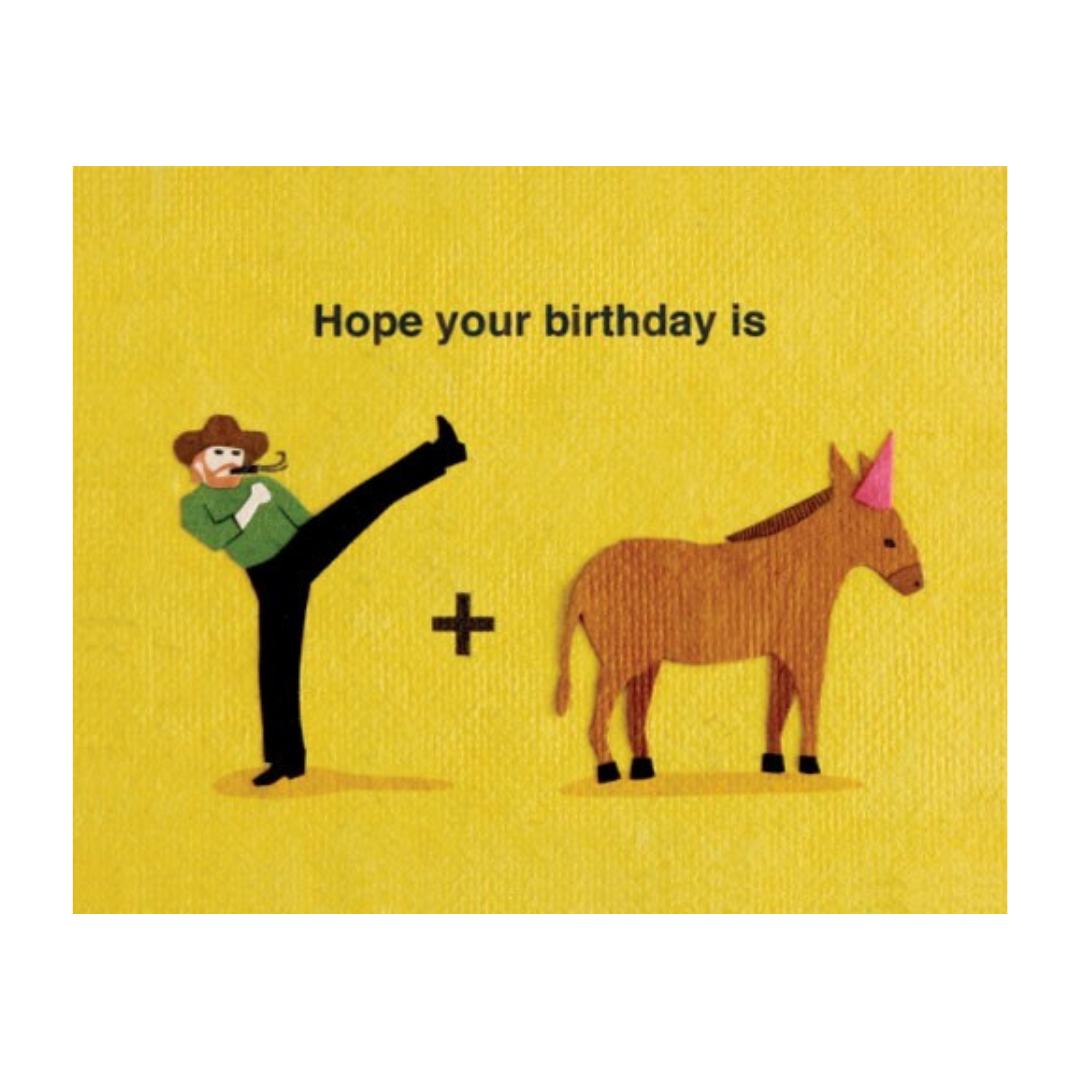 Kick Donkey Birthday
