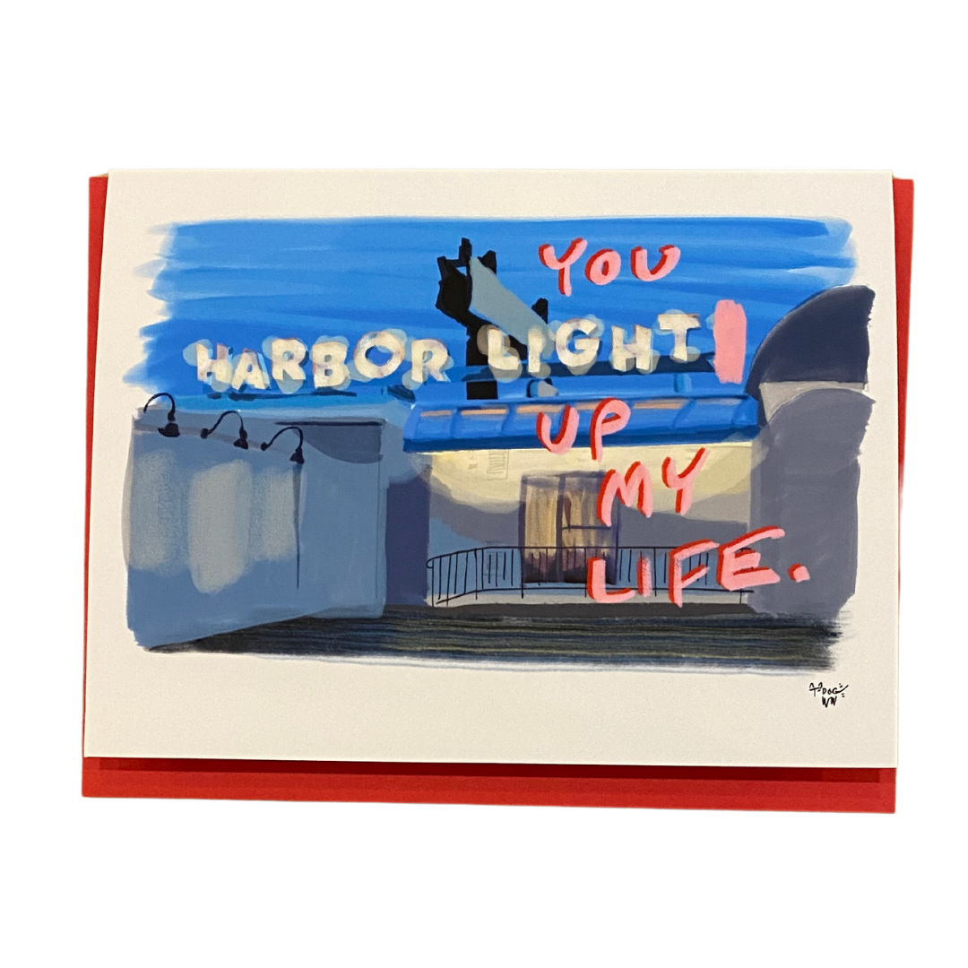 Tacoma Valentines Card - Harbor Lights