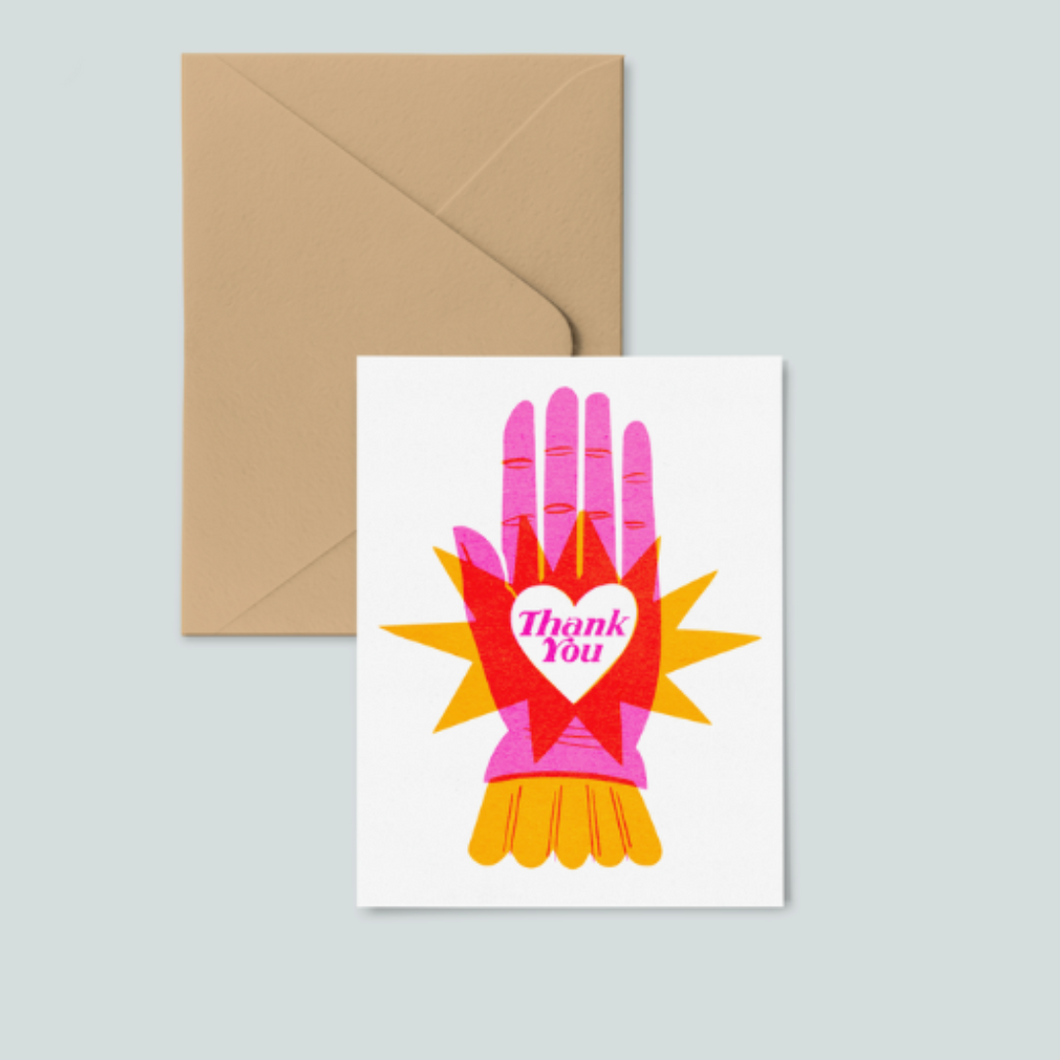 Helping Hand Thank You Card