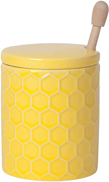 Honeycomb Honey Pot