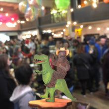 Load image into Gallery viewer, Action Figure - Squatch on a Rex
