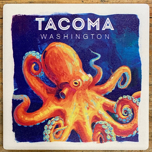 Tacoma, Washington - Octopus Coaster