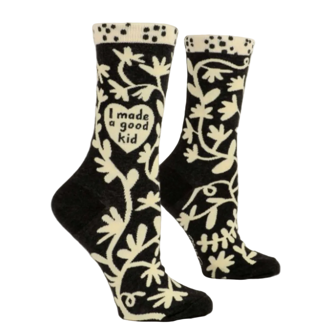 I Made A Good Kid Crew Socks