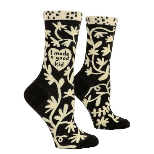 I Made A Good Kid Crew Socks
