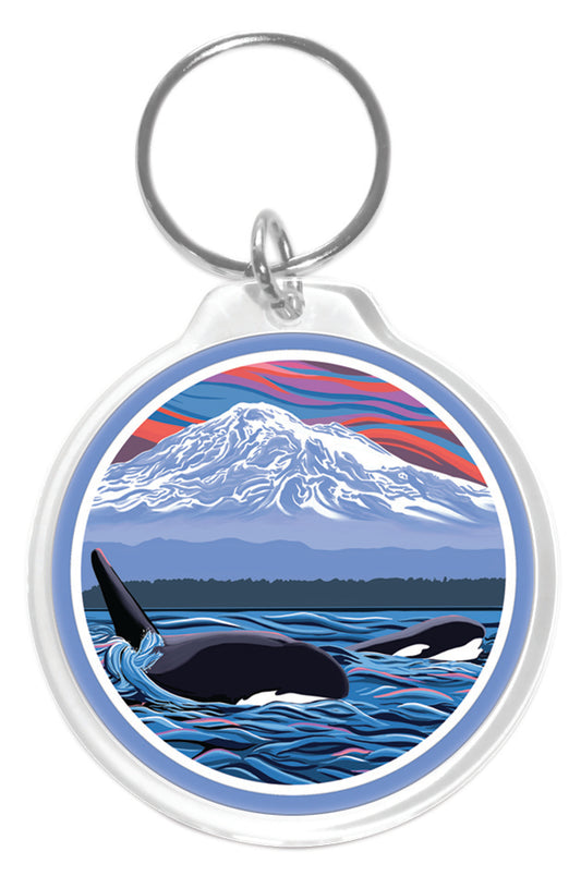 Orca - Ballet Slipper Keychain