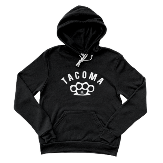 Knuckles Hoodie - Black/White