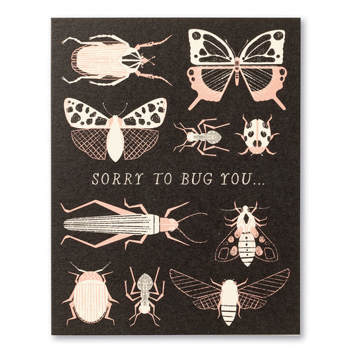 LM - Sorry to bug you