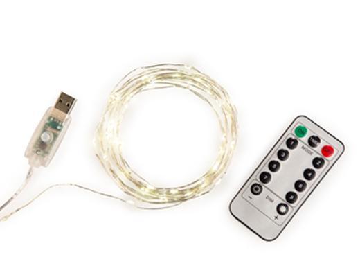 Extra Long Silver Light Strings