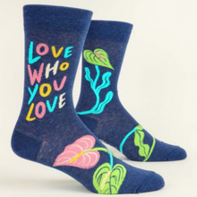 Load image into Gallery viewer, Love Who You Love Men&#39;s Socks
