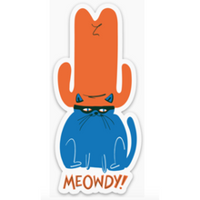 Load image into Gallery viewer, Meowdy Cat Sticker
