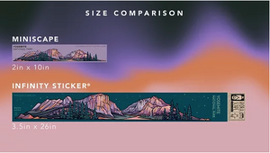 Hydrascape Miniscape Sticker - Grand Canyon