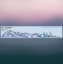 Load image into Gallery viewer, Hydrascape Miniscape Sticker - Mt Rainier
