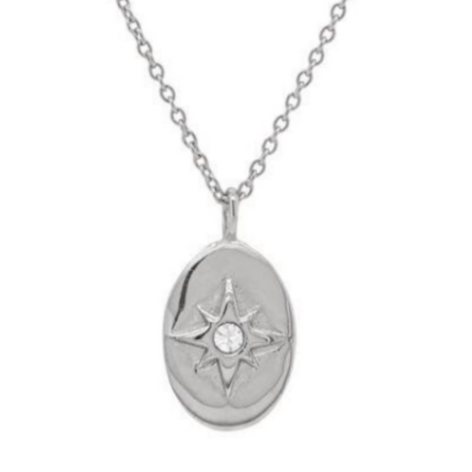 Silver Starry Night Necklace