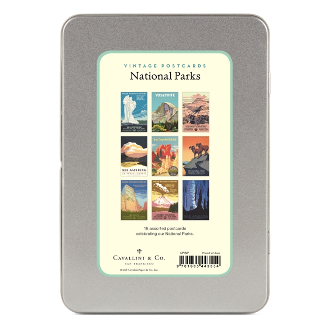 Cavallini & Co. National Parks Postcards