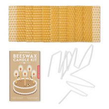 Load image into Gallery viewer, Natural Beeswax Candle Kit

