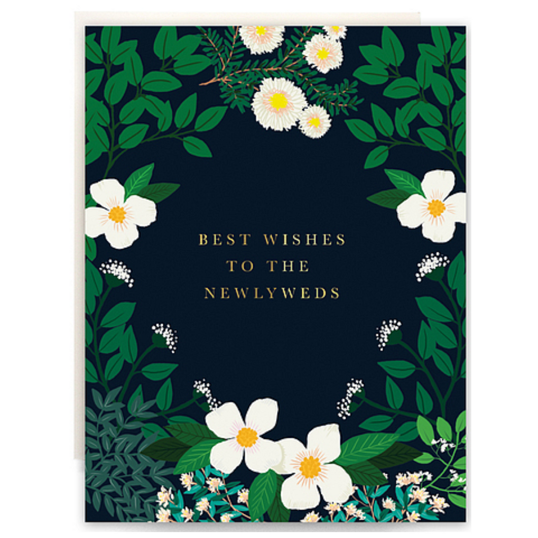 Secret Garden Newlyweds Greeting Card