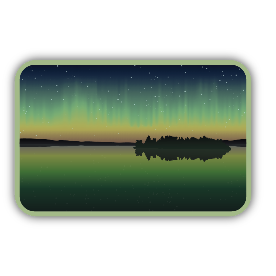 Northern Lakes Sticker