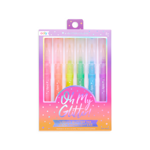 Oh My Glitter! Liquid Neon Highlighters - Set/6