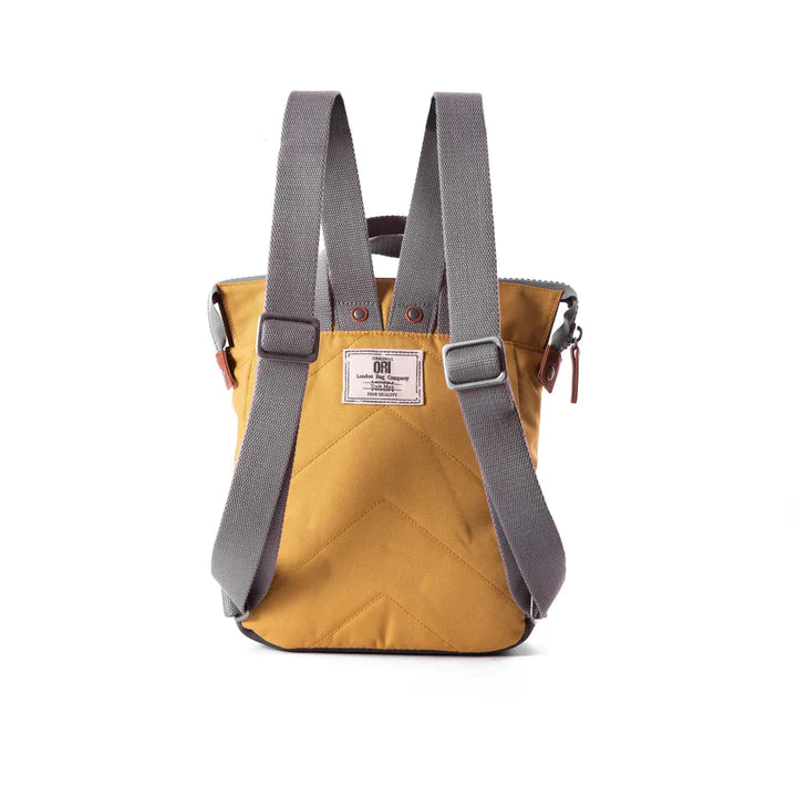 ORI Bantry B Sustainable Backpack - Flax (Canvas) - Small