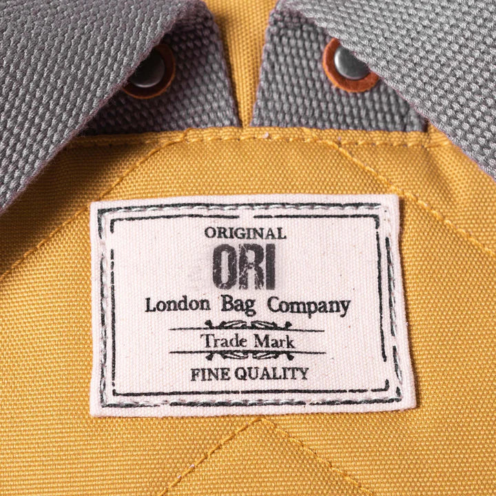 ORI Bantry B Sustainable Backpack - Flax (Canvas) - Small